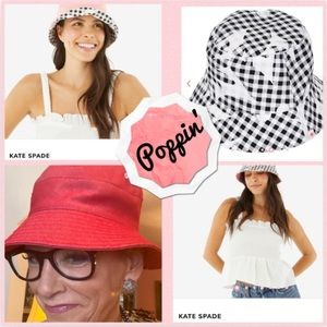 NWOT Perf M/L Fabulous Red Denim Bucket Hat- Super 🆒🆒🆒❤️♥️❤️♥️